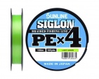 Шнур Sunline SIGLON PE×4 150M(Light Green) #1.5/25LB											