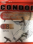 Трубочка обжимная с вертлюжком Condor cr 41025№ 0,8*10