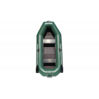 Лодка ПВХ "Компакт-300" гребная (цвет зеленый) (с транцем)