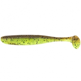 Приманка силиконовая Keitech Easy Shiner 3.5" #401 Green Pumkin/Chartreuse											