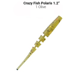Polaris 1.2" 61-30-1-6 Силиконовые приманки Crazy Fish						
