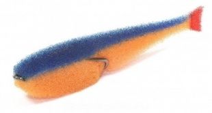 Поролоновая рыбка Контакт двойн.10 см.оранжт/син.  фото 8565