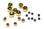Вольфрамовые головки с прорезью/жёлтые 3,5мм.0,30гр. t('фото') 11687