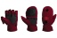 Перчатки-варежки Alaskan Colville    S (18-19см) бордов.															 t('фото') 17831