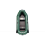 Лодка ПВХ "Компакт-300" гребная (цвет зеленый) (с транцем) t('фото') 10016