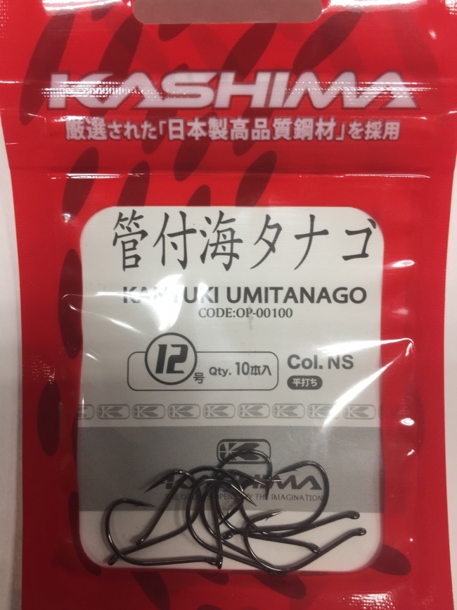 Крючки Kashima OP-00100  № 12 NS фото 1