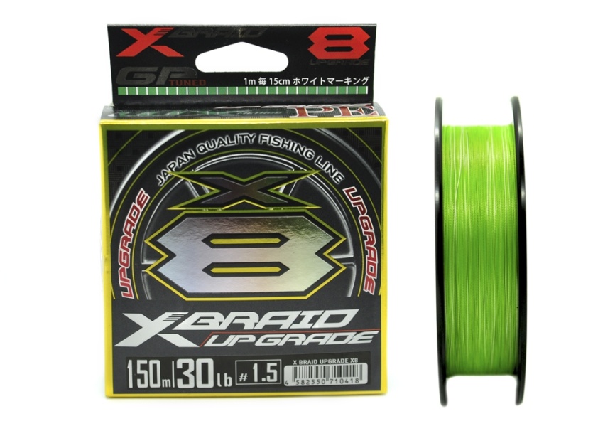Плетёный шнур YGK X-Braid Upgrade X8 #1.5/30lb 150m							 фото 1