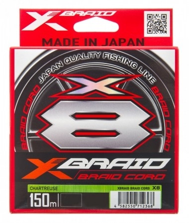 Плетёный шнур YGK X-Braid Braid Cord X8 150m #0.3/8lb							 фото 1