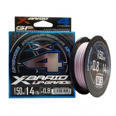 Плетёный шнур YGK X-Braid Upgrade X4 150m #0.8/14lb							 фото 1