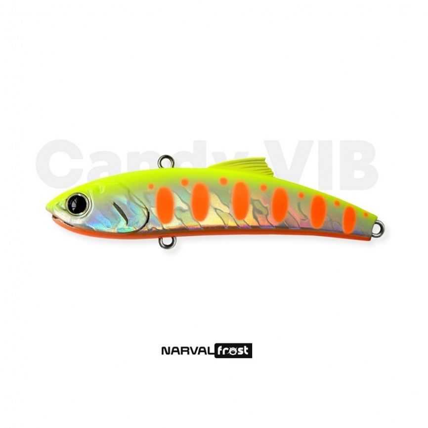 Раттлин Narval Frost Candy Vib 80mm 21g #006-Motley Fish												 фото 1