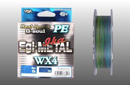 Плетёная леска YGK G-soul Egi-Metal WX4 PE #0,6 12lb 150m фото 1