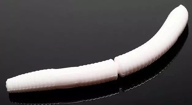 Приманка Libra Lures Fatty D'Worm 65 (001) (Сыр) (6.5см) 10 шт. фото 1
