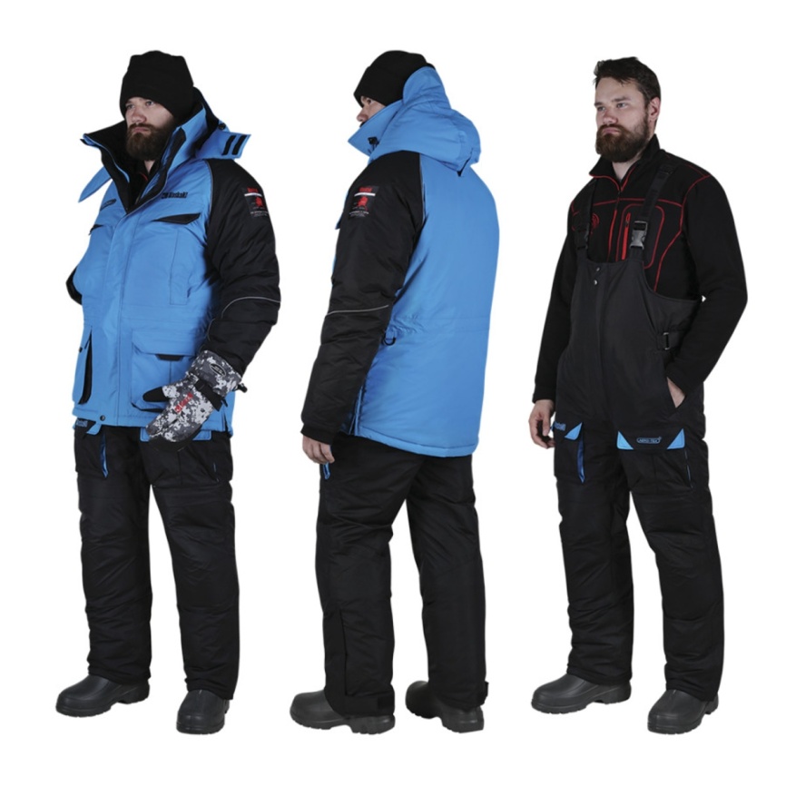Костюм зимний Alaskan New Polar M  синий/черный  XXXL (куртка+полукомбинезон)															 фото 1