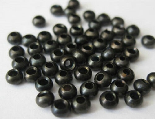 Hard Beads Black 8mm (пластик) фото 1