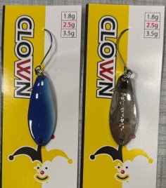 Блесна Mukai CLOWN 2.5g R3 OCEANS SILVER