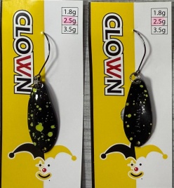 Блесна Mukai CLOWN 2.5g NL11 BLACKIE