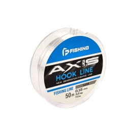 F-FISHING Леска Axis Hook Line Clear 50м 0,16мм 3,2кг 7lb	
