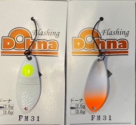 Колеблющаяся блесна Angler`z System Area Spoon Dohna, 2,5 гр, FM31