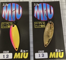 Блесна FOREST MIU 3.5g No12 Pink Yellow																														