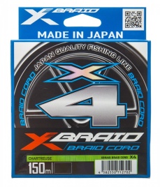 Плетёный шнур YGK X-Braid Braid Cord X4 #2.5/35lb 150m