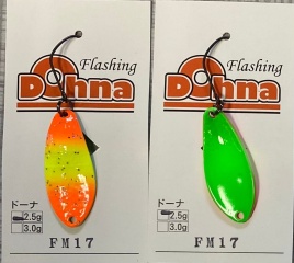 Колеблющаяся блесна Angler`z System Area Spoon Dohna, 2,5 гр, FM17