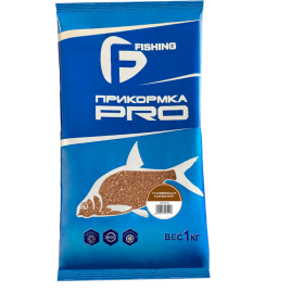 F-FISHING Прикормка для рыбы PRO Универсал Конопля 1кг