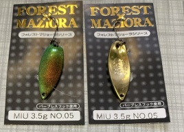Блесна FOREST MAZIORA MIU 3.5g 05																														
