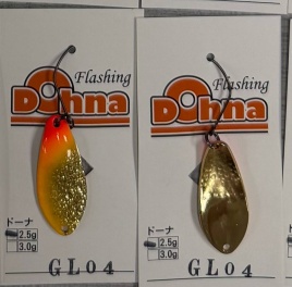 Блесна ANGLERS SYSTEM DOHNA 2.5g GL04