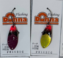 Колеблющаяся блесна Angler`z System Area Spoon Dohna, 3 гр, FM16BUG