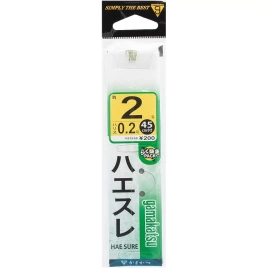 Крючки с поводком GAMAKATSU - AKASODE 2-0.4							