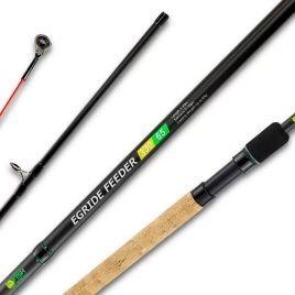 Удилище фидерное "EGRIDE FEEDER" FISH CRYSTAL , тест до 65 г, 3,30 м, 2+3 tips							