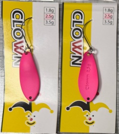 Блесна Mukai CLOWN 2.5g R5 KEIKOU PINK
