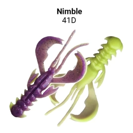 Nimble 2" 50-50-41d-6-F плавающие Силиконовые приманки Crazy Fish