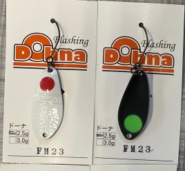 Колеблющаяся блесна Angler`z System Area Spoon Dohna, 2,5 гр, FM23