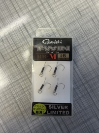 Крючки GAMAKATSU Twin RB-M Silver Limited #6(4pcs)