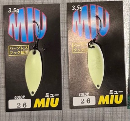 Блесна FOREST MIU 3.5g No26 GLOW