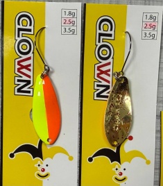 Блесна Mukai CLOWN 2.5g R2 OC GOLD