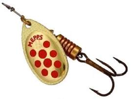 Блесна Mepps AGLIA PTS ROUGES OR №5							