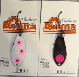Колеблющаяся блесна Angler`z System Area Spoon Dohna, 2,5 гр, FM49