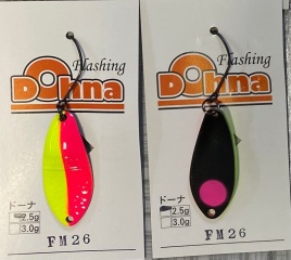 Колеблющаяся блесна Angler`z System Area Spoon Dohna, 2,5 гр, FM26