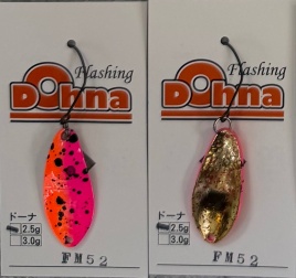 Колеблющаяся блесна Angler`z System Area Spoon Dohna, 2,5 гр, FM52