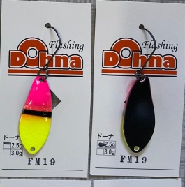 Колеблющаяся блесна Angler`z System Area Spoon Dohna, 2,5 гр, FM19