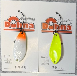 Колеблющаяся блесна Angler`z System Area Spoon Dohna, 3 гр, FM30