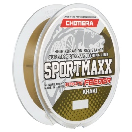 Леска *CHIMERA* SPORTMAXX Feeder Khaki SINKING 150m.# 0.28 (цв.Хаки) (10,1кг)