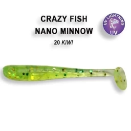 NANO MINNOW 6-40-20-6 Силиконовые приманки Crazy Fish								