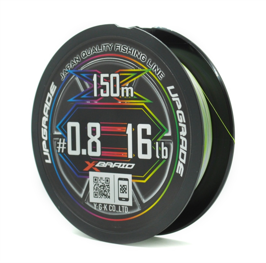 Плетёный шнур YGK X-Braid Upgrade X8 Pentagram 150m #1.2/25lb фото 1
