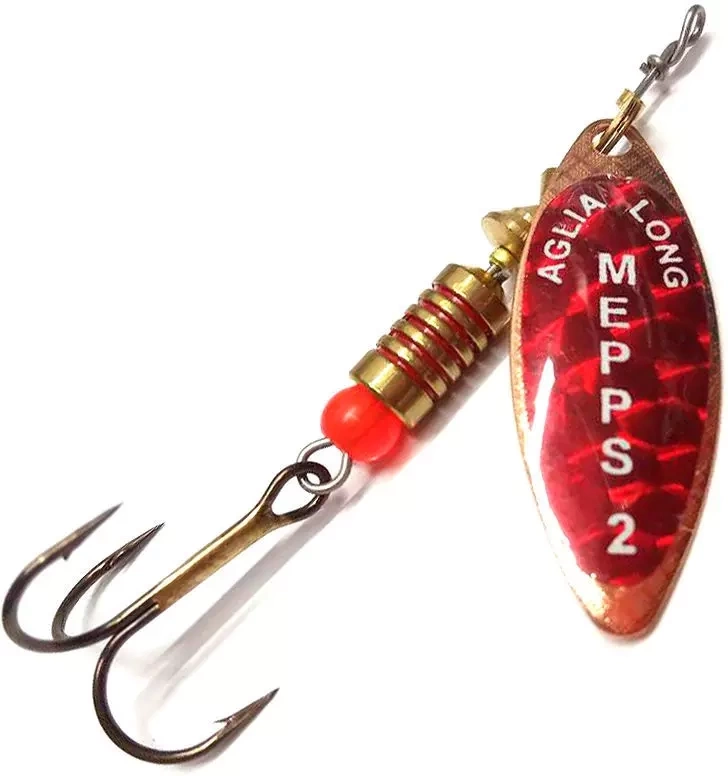Блесна Mepps LONG REDBO CU №2							 фото 1