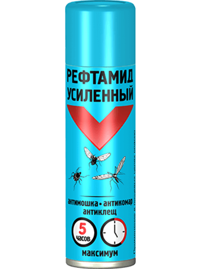 Репеллент "Рефтамид Экстра Максимум" (усиленный) 150 мл, 5 в 1 (5-03.09.106.01)/24/																	 фото 1