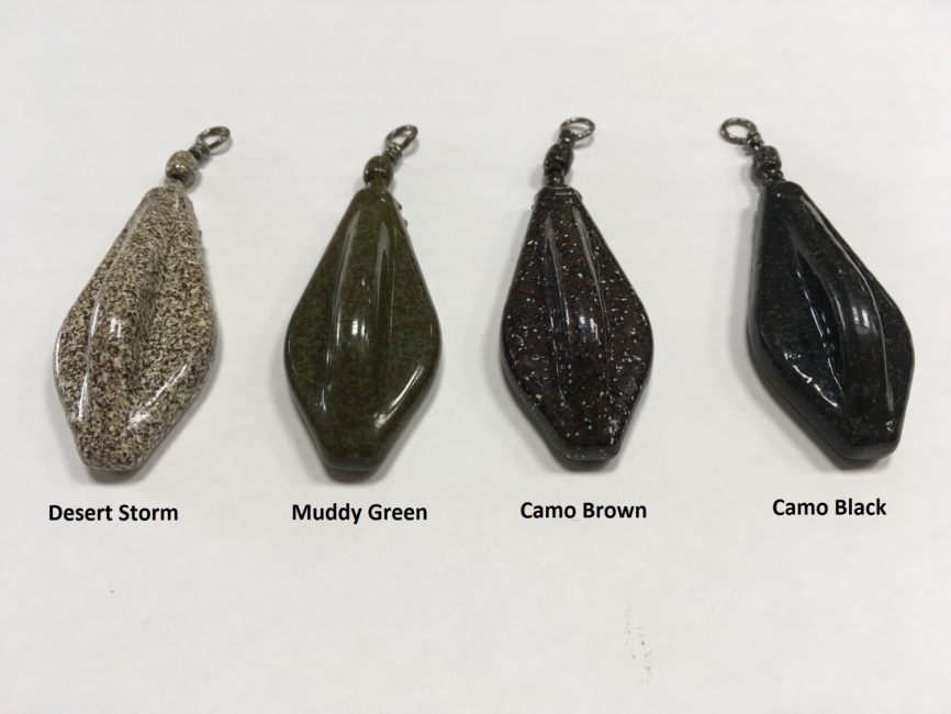 Груз Карповый Tri-Lobe 60 гр Camo Brown фото 1