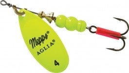 Блесна Mepps AGLIA FLUO CHARTREUSE №4							 фото 1
